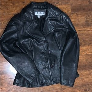 Siena Studio butter side leather jacket size M
